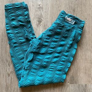 BOOTY BY BRABANTS FULL LENGTH EMERALD LEGGINGS